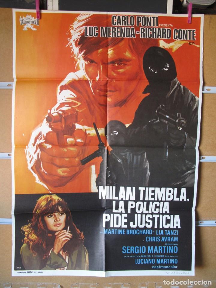 Cinema: L1344 MILAN TIEMBLA LA POLICIA PIDE JUSTICIA