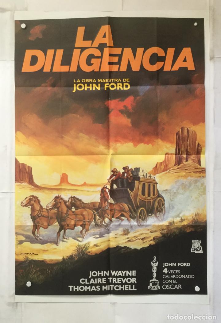 la diligencia - poster cartel original - stagec - Comprar Carteles y