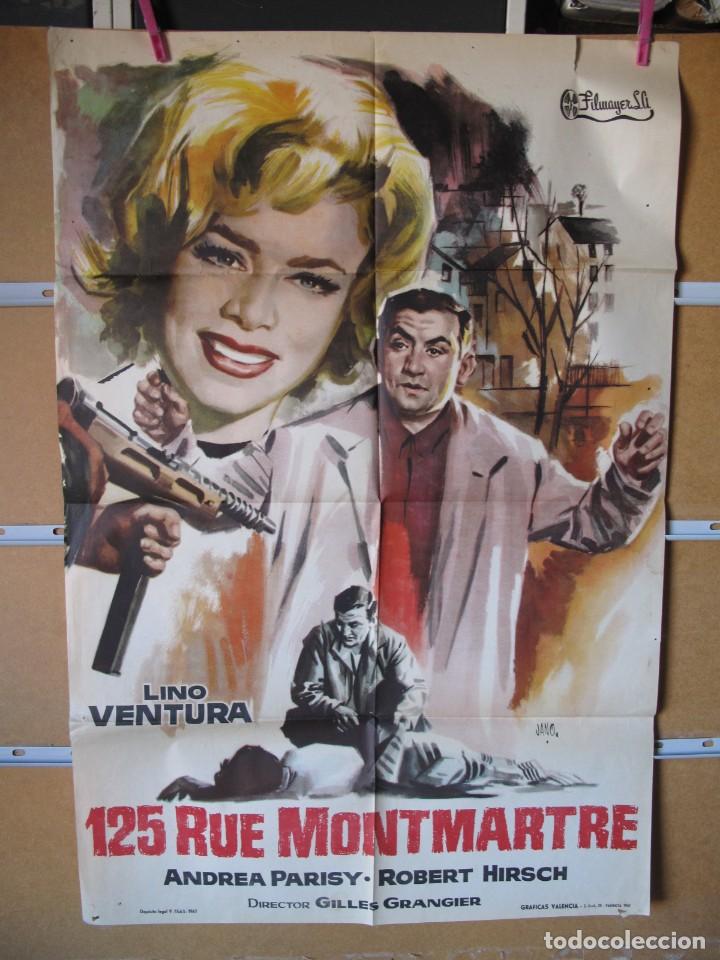 Cine: L1376 125 RUE MONTMARTRE