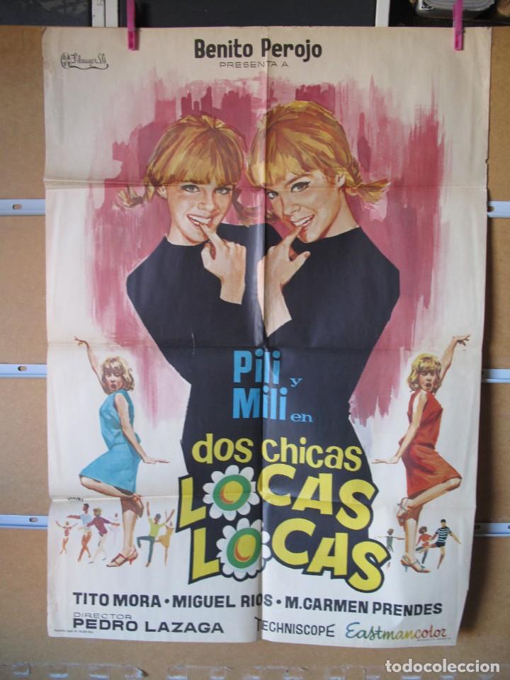 Cine: L1377 DOS CHICAS LOCAS LOCAS