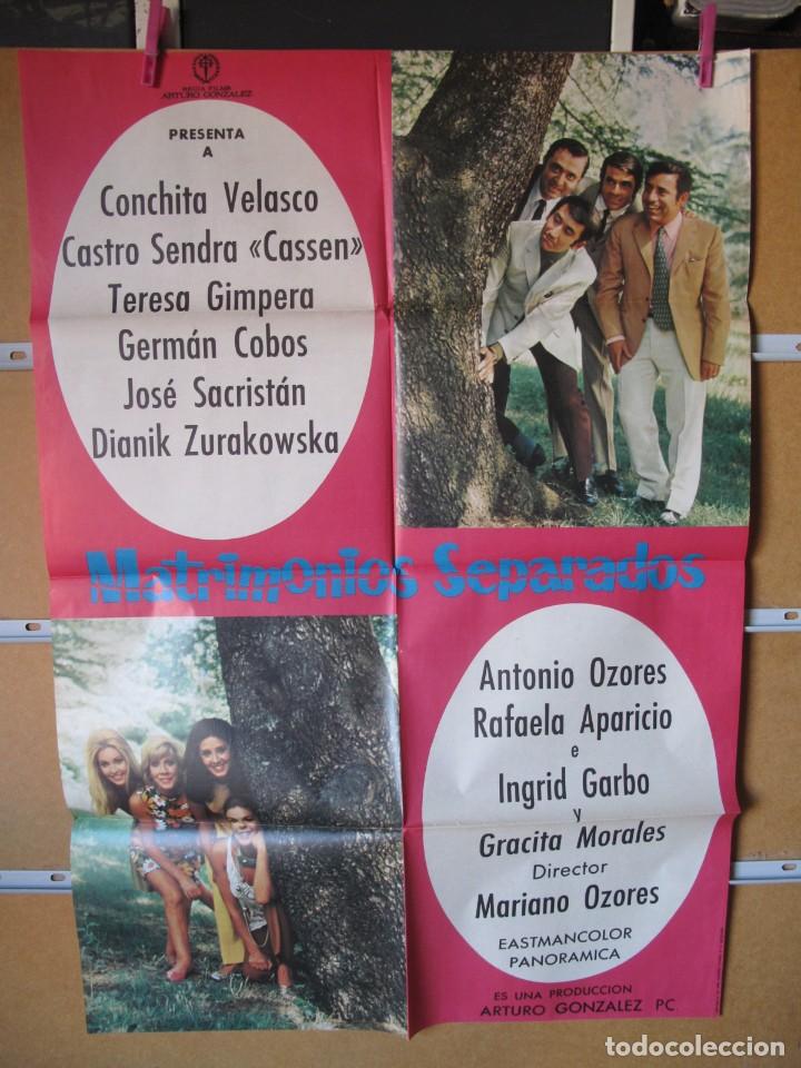 Cine: L1401 MATRIMONIOS SEPARAOS - Foto 1