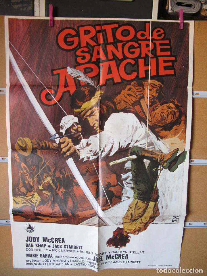 Cine: L1410 GRITO DE SANGRE APACHE - Foto 1