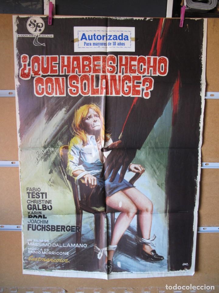 Cinema: L1443 QUE HABEIS HECHO CON SOLONGE