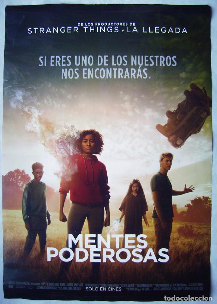Cine: MENTES PODEROSAS, con Amandla Stenberg. POSTER 68X98 cms. 2018. - Foto 1