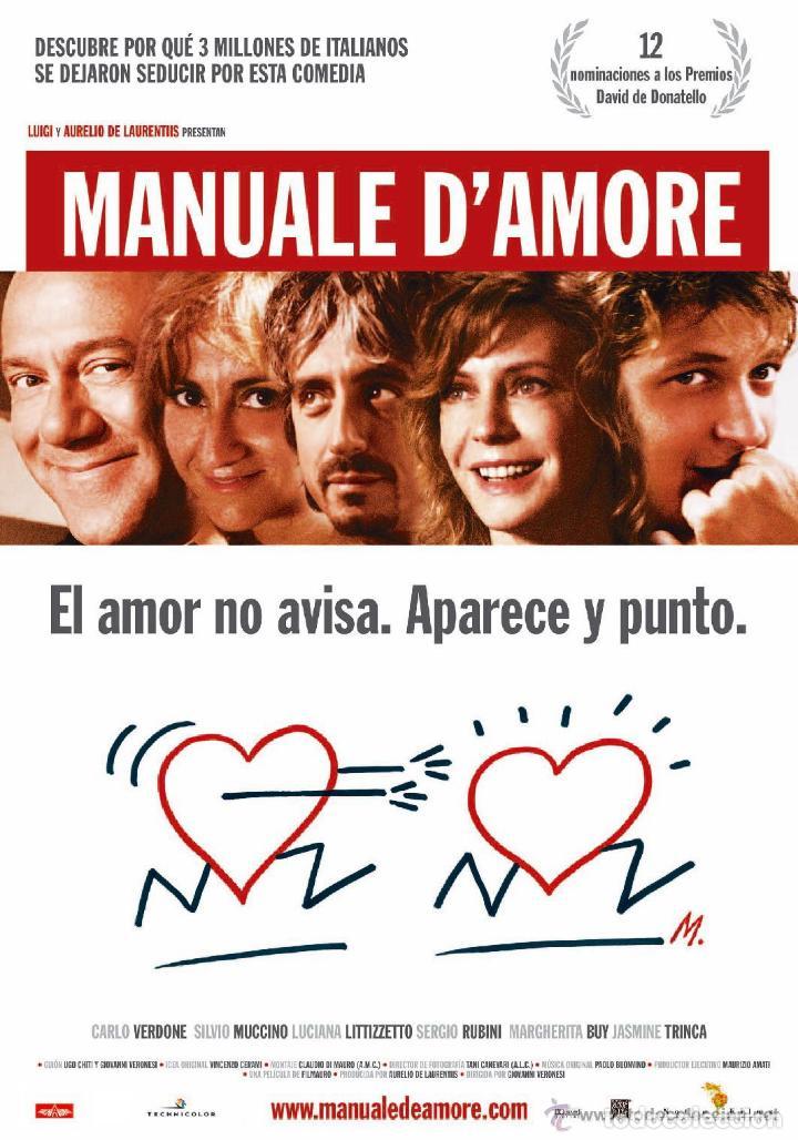 Cinema: CARTEL DE CINE MANUAL D'AMORE // 70X100 ORIGINAL