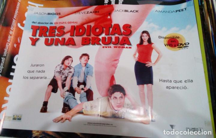 Cine: TRES IDIOTAS Y UNA BRUJA.DENNIS DUGAN. - Foto 1