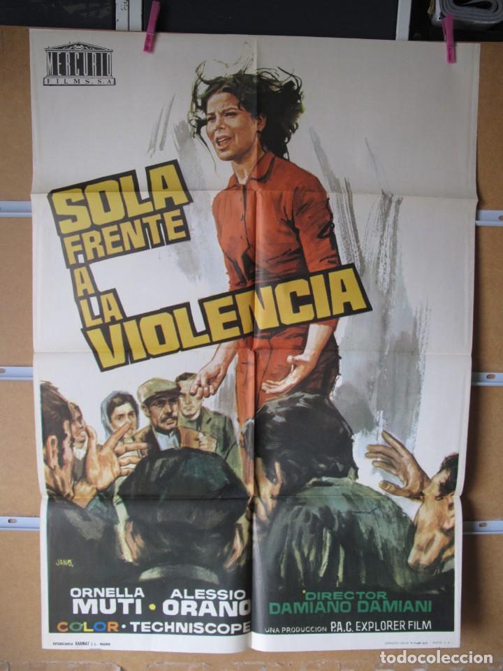 Cine: L1665 SOLA FRENTE A LA VIOLENCIA