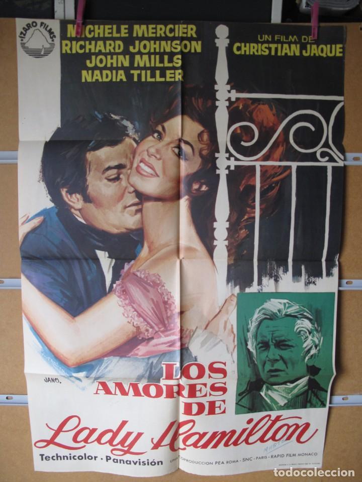 Cine: L1666 LOS AMORES DE LADY HAMILTON