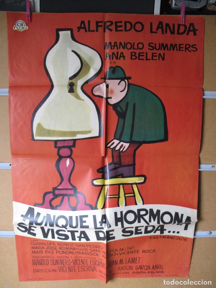 Cine: L1676 AUNQUE LA HORMONA SE VISTA DE SEDA