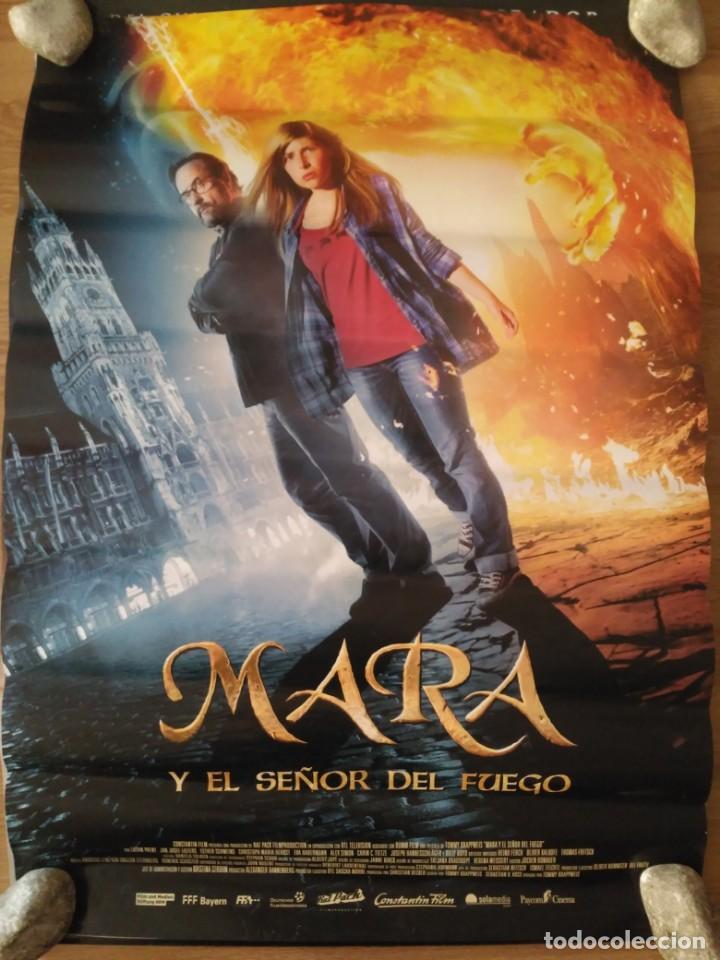 Cine: Mara y el se&ntilde;or del fuego - aprox 70x100 Cartel ORIGINAL cine (L61)