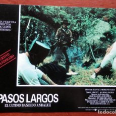 Cine: 2 LOBBY CARD PASOS LARGOS RAFAEL MORENO ALBA TONY ISBERT