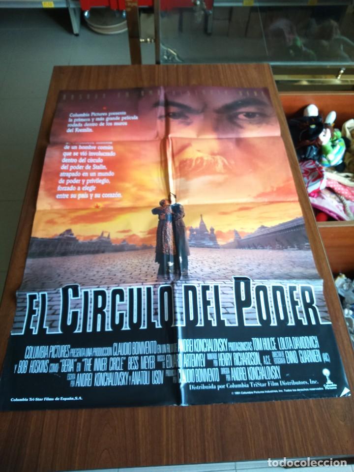 Cine: POSTER -- EL CIRCULO DEL PODER -- POSTER GRANDE -- ORIGINALES DE CINE -- - Foto 1