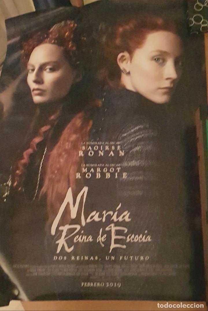 Cin&eacute;ma: P&Oacute;STER GRANDE DE LA PEL&Iacute;CULA, MAR&Iacute;A REINA DE ESCOCIA.TAMA&Ntilde;O: 98 DE ALTO x 68 DE ANCHO.