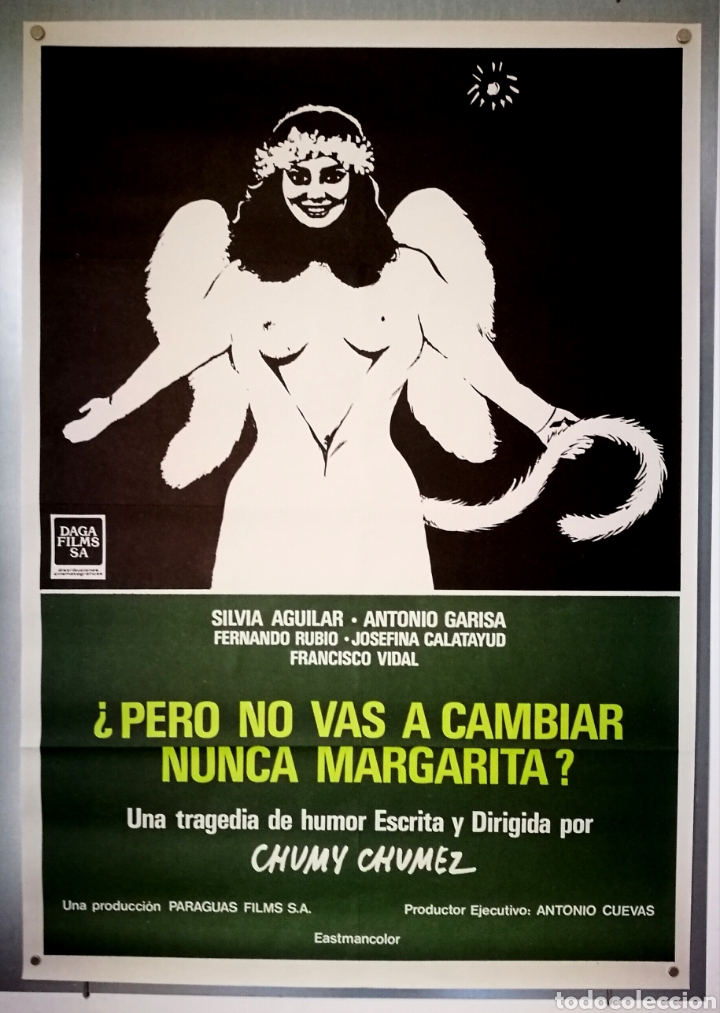 Cin&eacute;ma: &iquest;PERO NO VAS A CAMBIAR NUNCA Margarita? - 70 X 100 - (2)