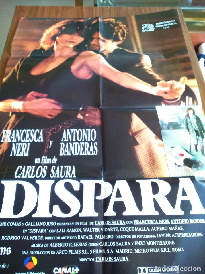 Cinema: POSTER -- DISPARA -- POSTER GRANDE -- ORIGINALES DE CINE --