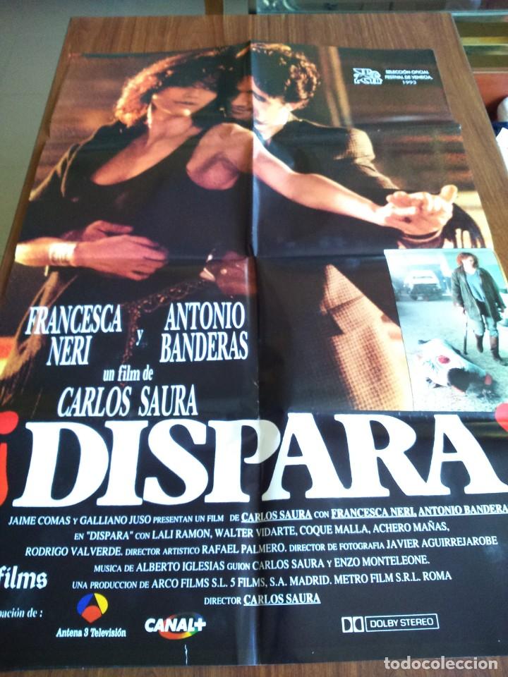 Cinema: POSTER -- DISPARA -- POSTER GRANDE -- ORIGINALES DE CINE --
