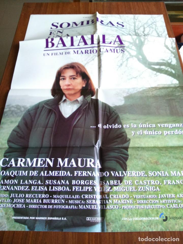 Cine: POSTER -- SOMBRAS EN UNA BATALLA -- POSTER GRANDE -- ORIGINALES DE CINE --