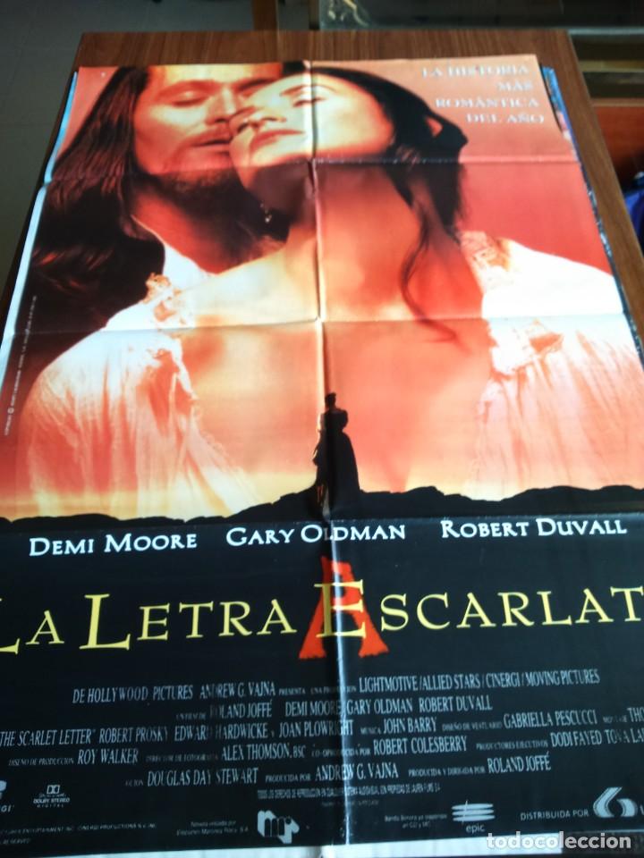 Cinema: POSTER -- LA LETRA ESCARLATA -- POSTER GRANDE -- ORIGINALES DE CINE --