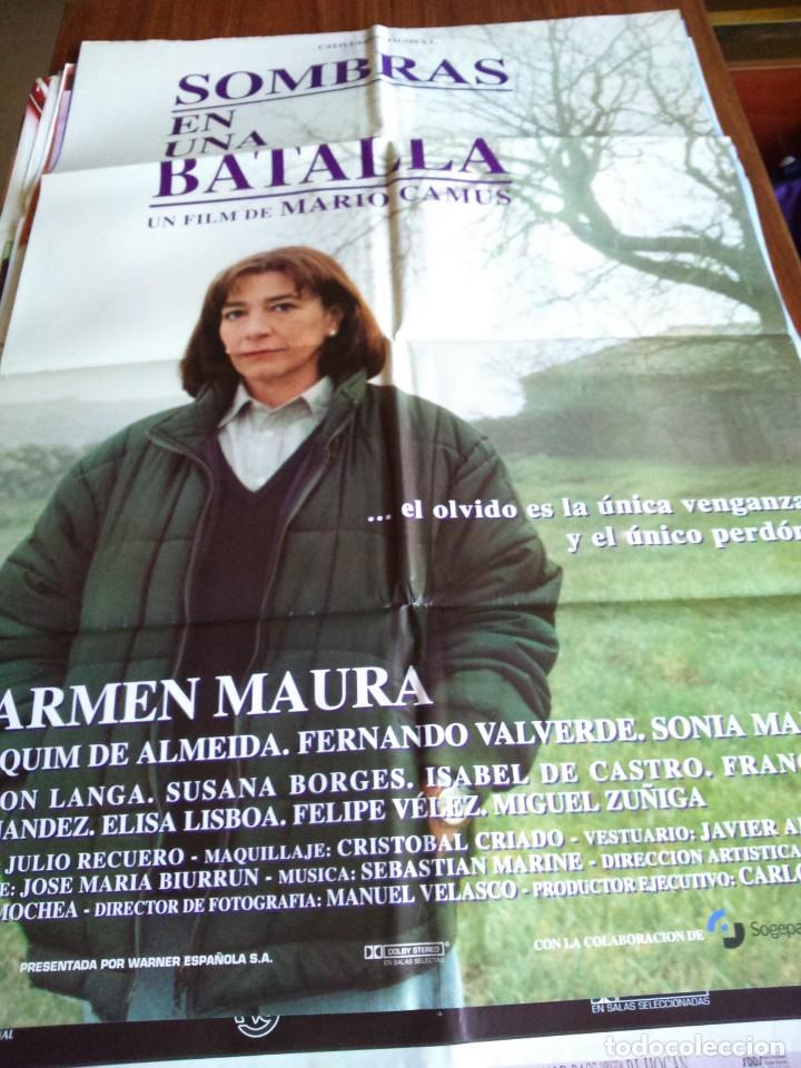 Cinema: POSTER -- SOMBRAS EN UNA BATALLA -- POSTER GRANDE -- ORIGINALES DE CINE --