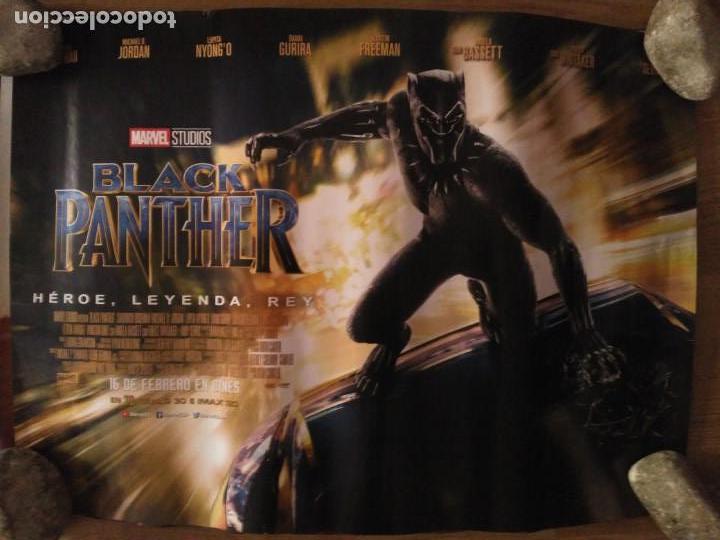 Cine: Black Panther - APROX 50X70 MINICARTEL ORIGINAL CINE (M3)