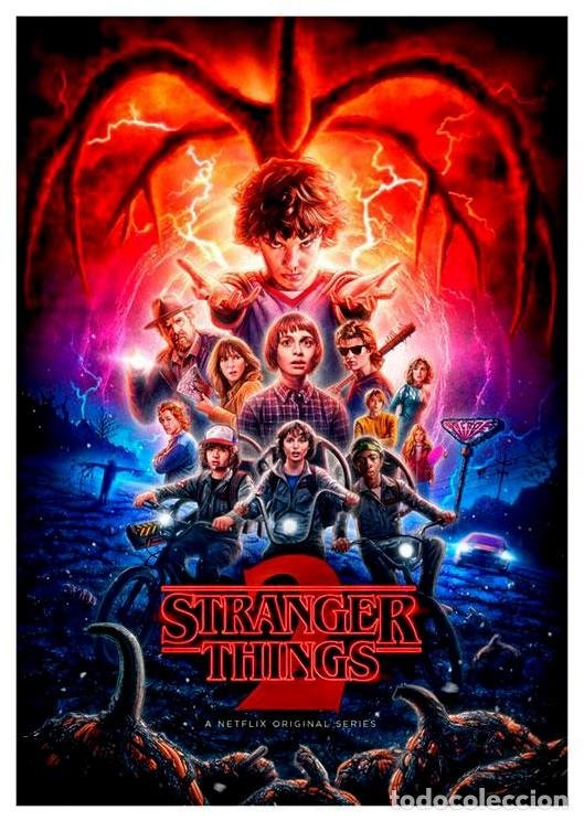Stranger Things 2ª Temporada Poster Sold Through Direct Sale