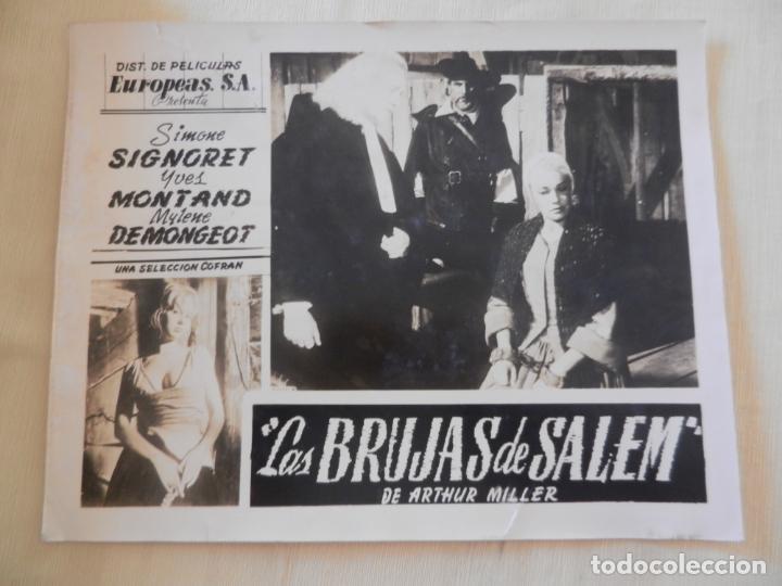 Cinema: AFICHE DE CINE. PEL&Iacute;CULA LAS BRUJAS DE SALEM. MEDIDAS 35X28CM. CART&Oacute;N.