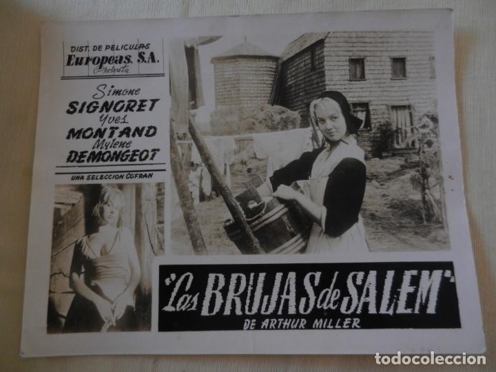 Cinema: AFICHE DE CINE. PEL&Iacute;CULA LAS BRUJAS DE SALEM. MEDIDAS 35X28CM. CART&Oacute;N.