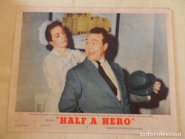 Cinema: AFICHE DE CINE. PEL&Iacute;CULA HALF A HERO. MEDIDAS 35X28CM.