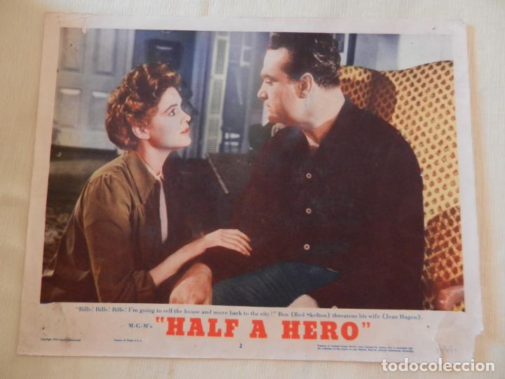 Cinema: AFICHE DE CINE. PEL&Iacute;CULA HALF A HERO. MEDIDAS 35X28CM.