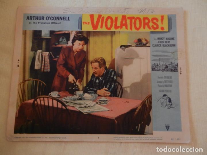 Cinema: AFICHE DE CINE. PEL&Iacute;CULA THE VIOLATORS!. MEDIDAS 35X28CM.