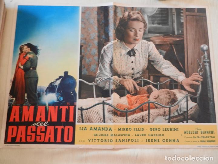 Cine: AFICHE DE CINE. PEL&Iacute;CULA AMANTI DEL PASSATO. MEDIDAS 48X34CM