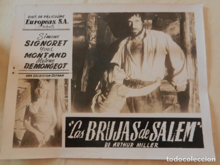 Cine: AFICHE DE CINE. PEL&Iacute;CULA LAS BRUJAS DE SALEM. MEDIDAS 36X28CM
