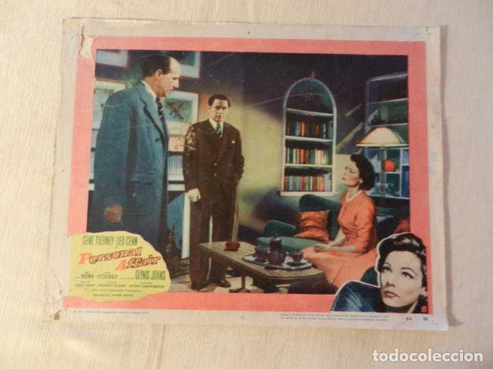 Cine: AFICHE DE CINE. PEL&Iacute;CULA PERSONAL AFFAIR. MEDIDAS 36X28CM