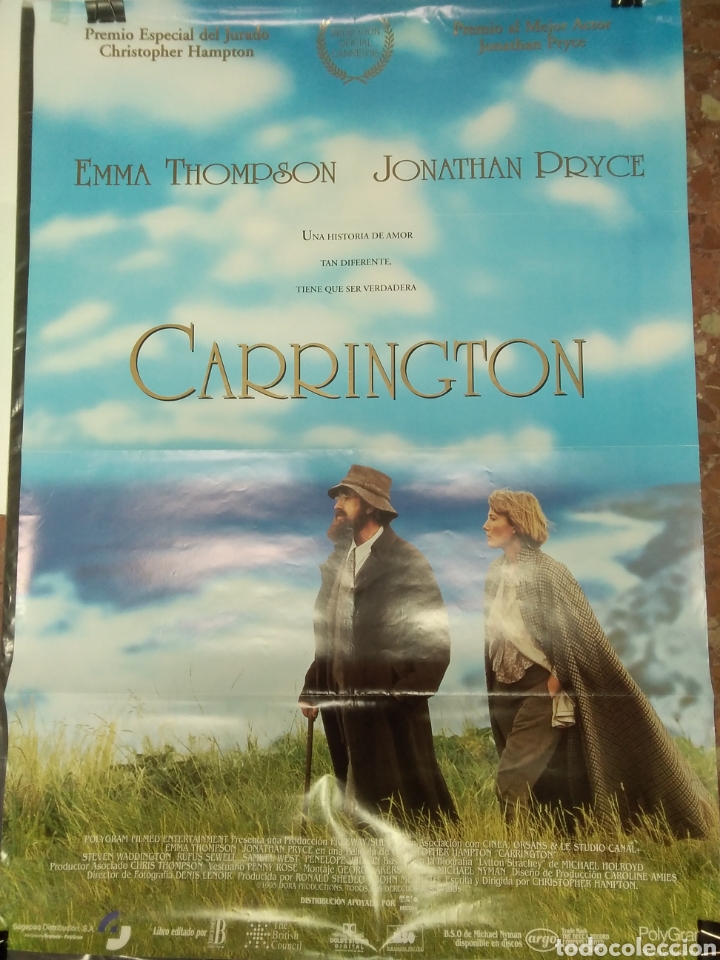 Cine: CARTEL de la pel&iacute;cula CARRINGTON