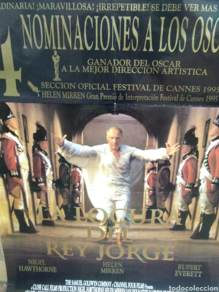 Cinema: CARTEL LA LOCURA DEL REY JORGE