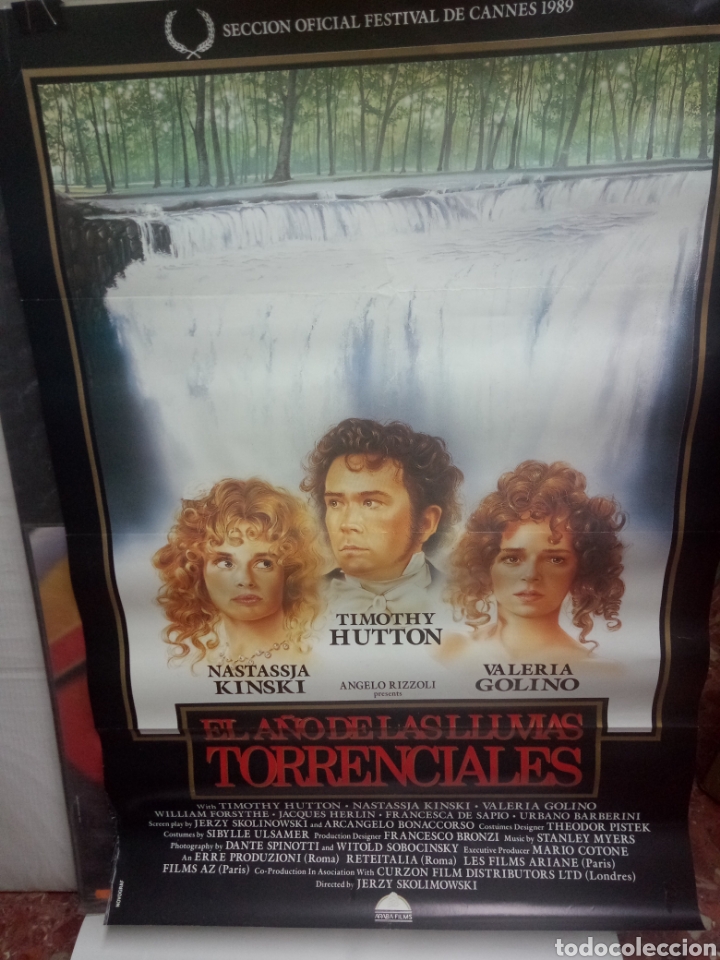 Cinema: Cartel de cine EL A&Ntilde;O DE LAS LLUVIAS TORRENCIALES