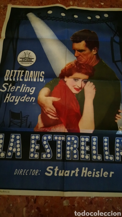 Cine: La estrella bette davis poster - Foto 1
