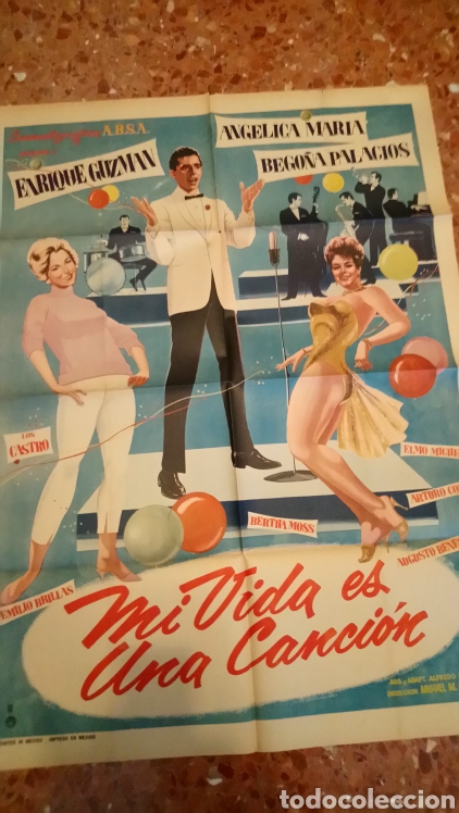 Cinema: Mi vida en es una cancion enrique guzman poster