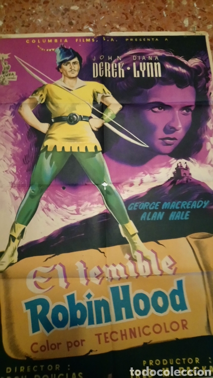 Cinema: El temible Robinson john detek cartel original