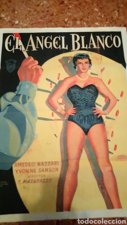Cine: El angel blanco amadeo nazzari mide 70 x 9 0