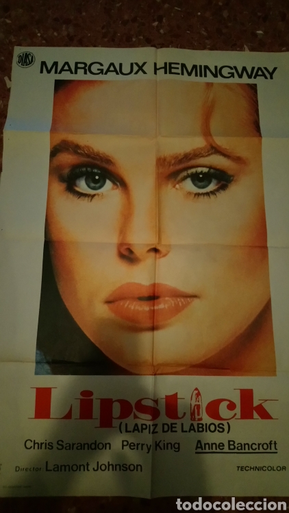 Cine: Lapiz de labios poster original - Foto 1