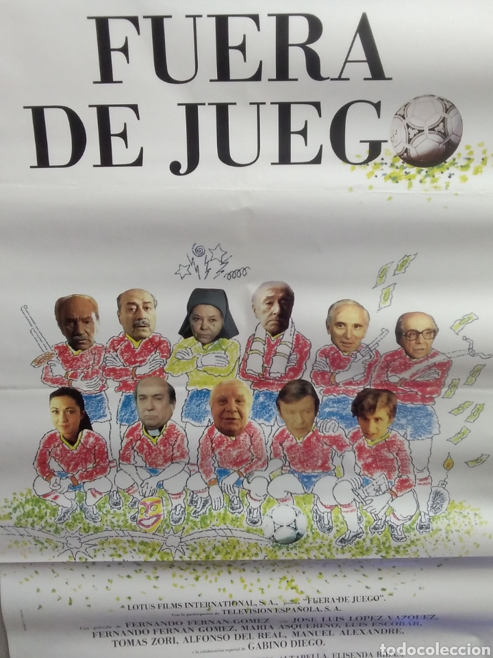 Cinema: Cartel original de cine, FUERA DE JUEGO
