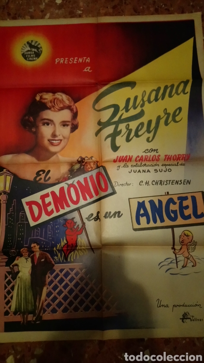Cinema: Cartel original el demonio es un angel susana treyre
