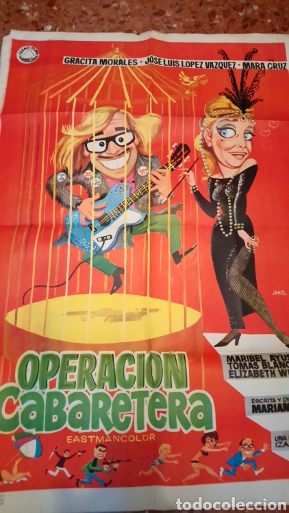 Cinema: Cartel original 1967 operacion cabaretera