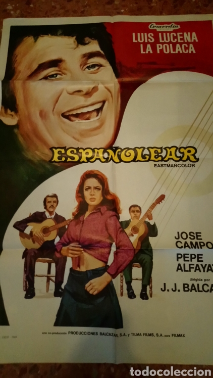 Cinema: Cartel original espa&ntilde;olar 1969