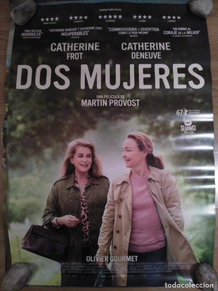 Cine: Dos mujeres - aprox 70x100 Cartel ORIGINAL Cine (L63)