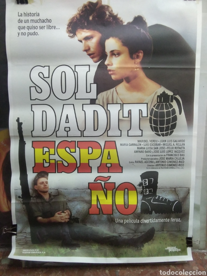 Kino: CARTEL DE CINE SOLDADITO ESPA&Ntilde;OL