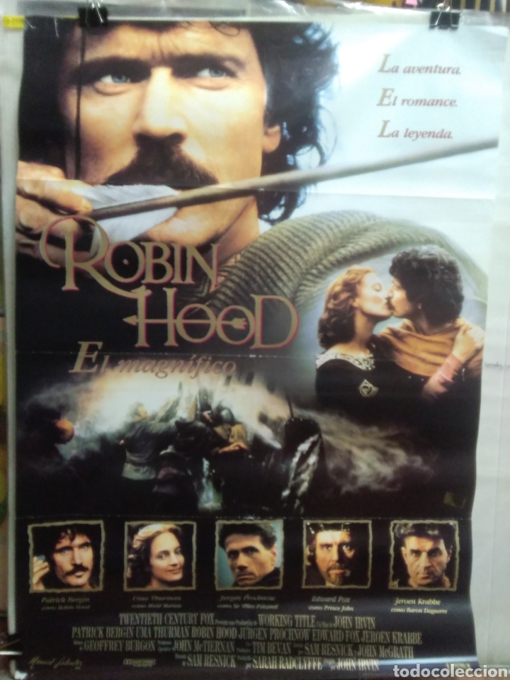Cinema: CARTEL DE CINE, ROBIN HOOD EL MAGN&Iacute;FICO