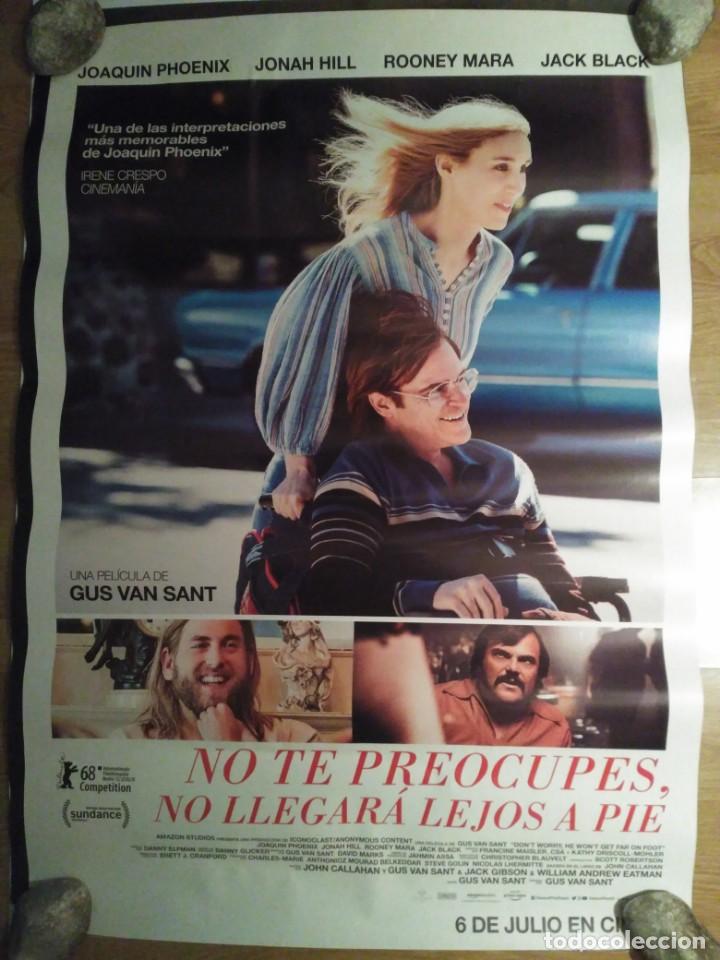 Cine: No te preocupes, no llegara lejos a pie - aprox 70x100 Cartel ORIGINAL Cine (L64)