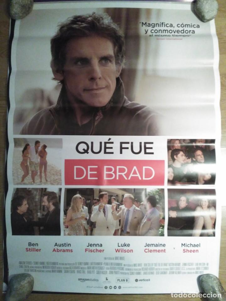 Cine: Que fue de Brad - aprox 70x100 Cartel ORIGINAL Cine (L64)